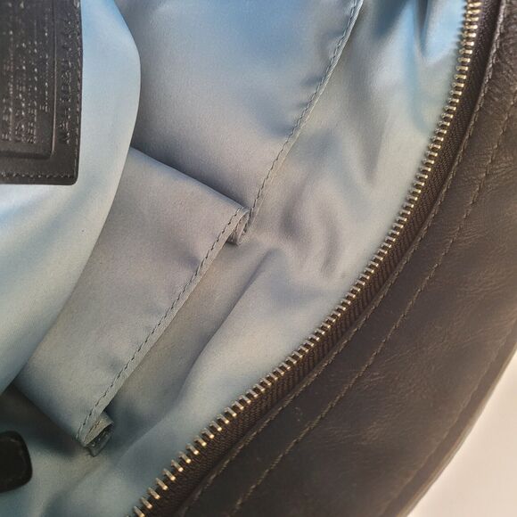 Coach Black and Gray Signature Shoulder Bag - Picture 6 of 10